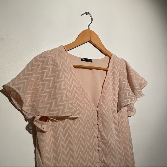 Zara Maxi Pink Dress - Picture 10 of 10